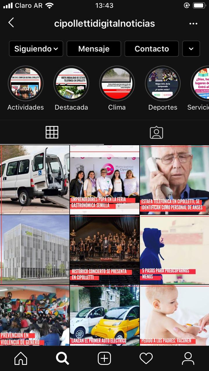 instagram cipolletti digital