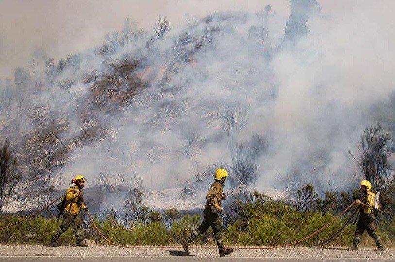 Incendio Cuesta del Ternero