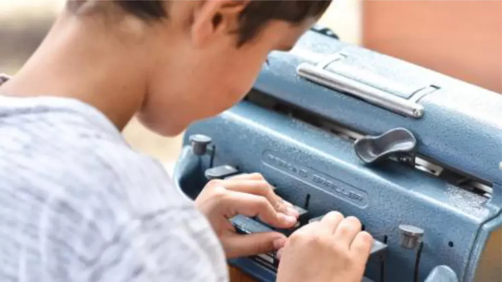 máquinas de escribir Braille