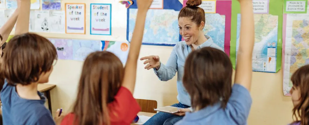 maestra alumnos