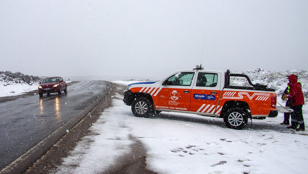 Operativo nieve NQN