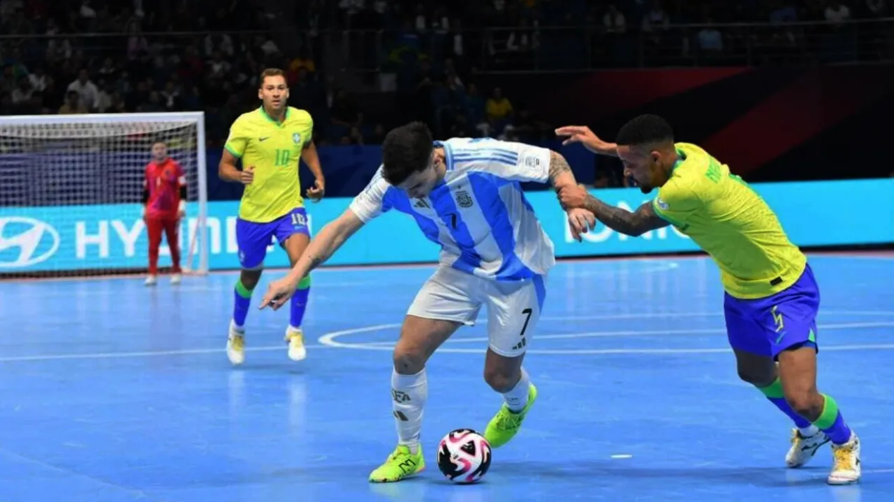 argentina brasil futsal