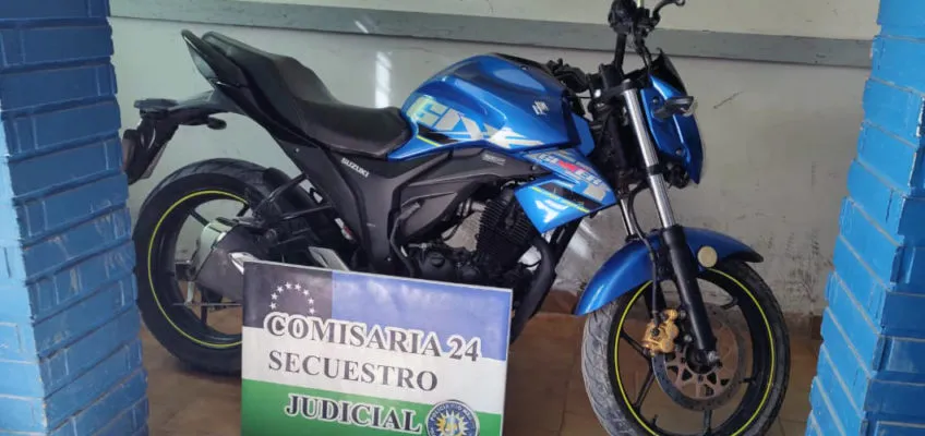 moto robada