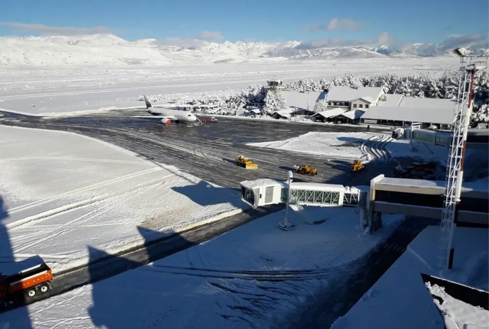 aeropuertos nieve