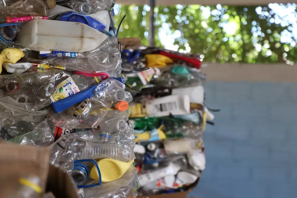 botellas reciclado