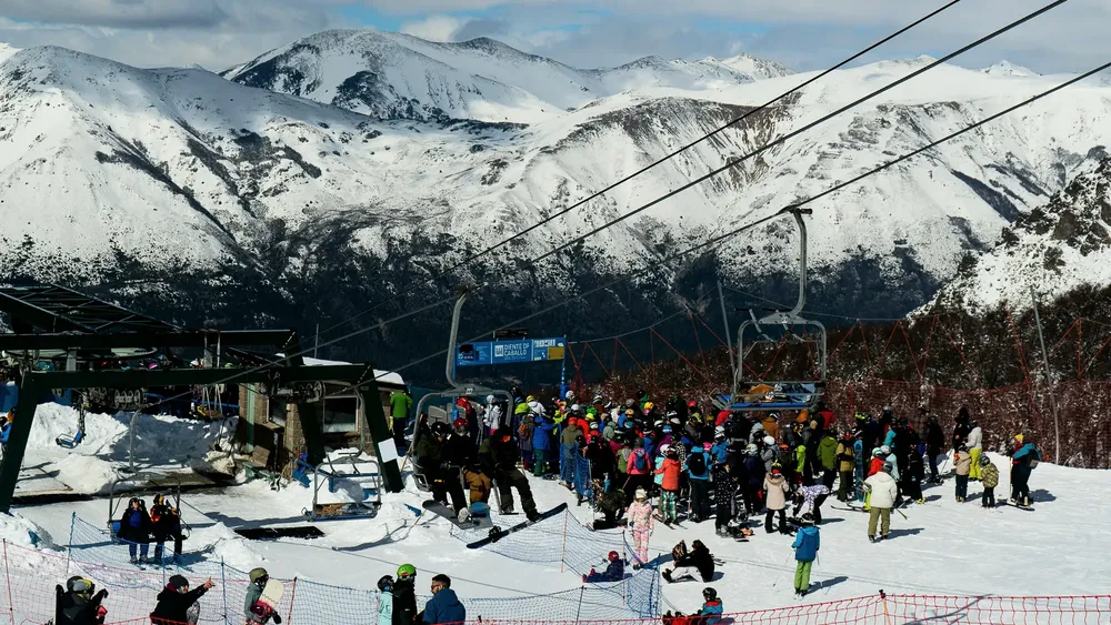 cerro catedral nieve