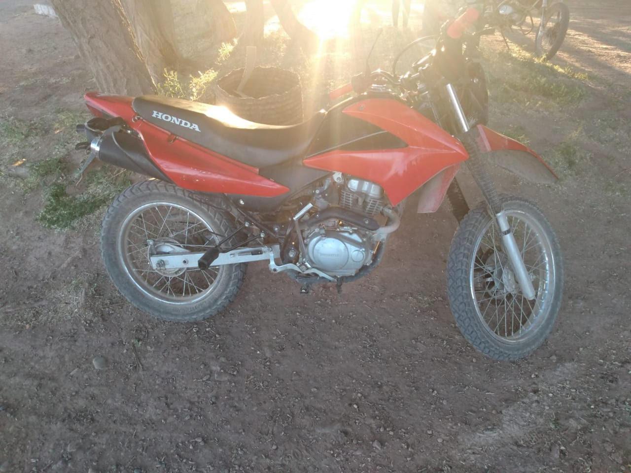 Moto robada cipo
