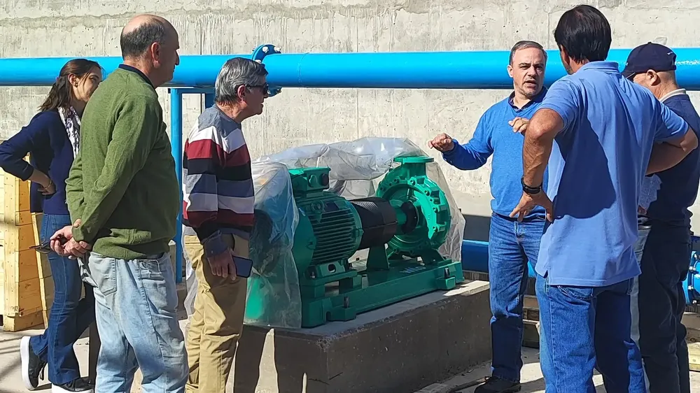 caudal de agua gfo