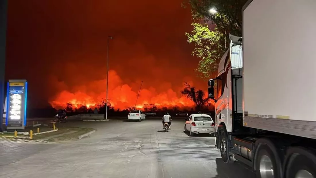 oran incendio forestal