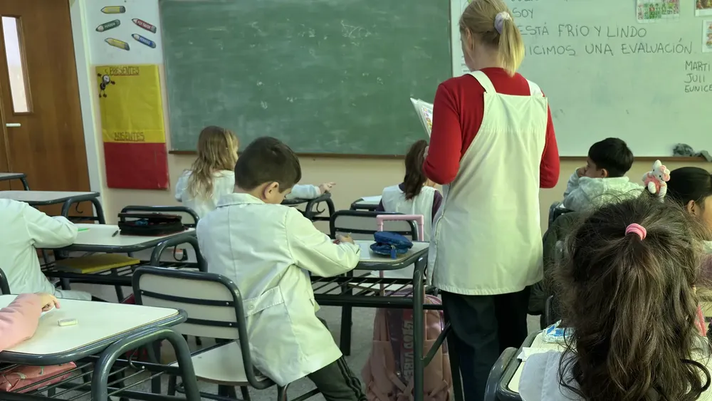 alumnos aula maestra rn