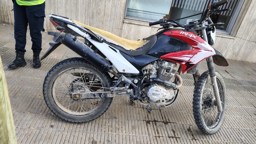 moto robada