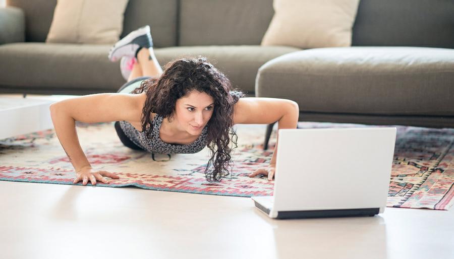 haciendo gim con notebook