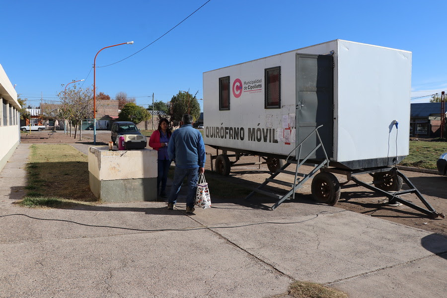 Quirofano movil en barrios