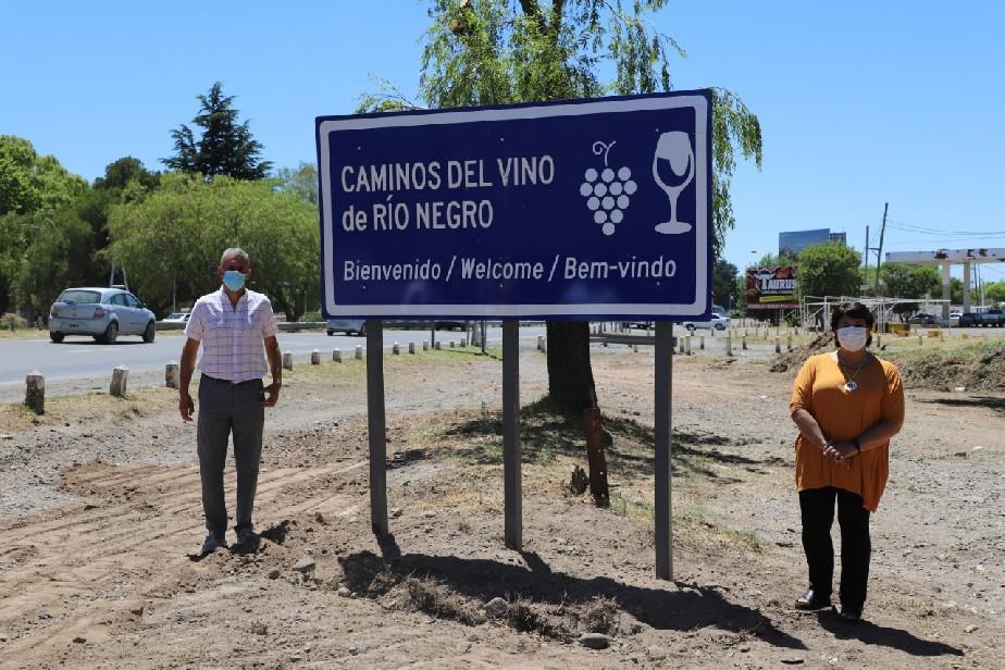 Cartel Ruta del vino
