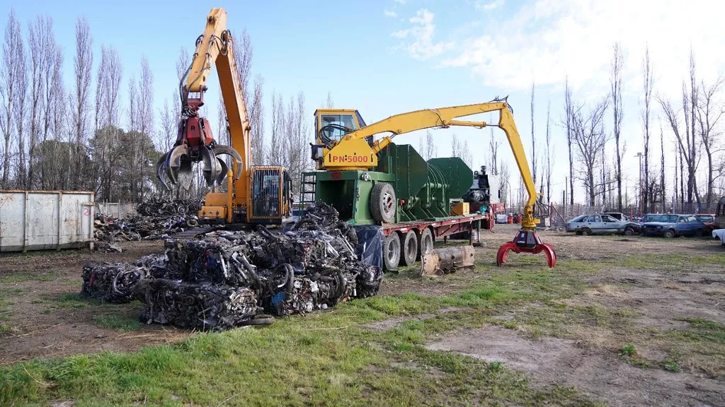 Compactacion motos cipo