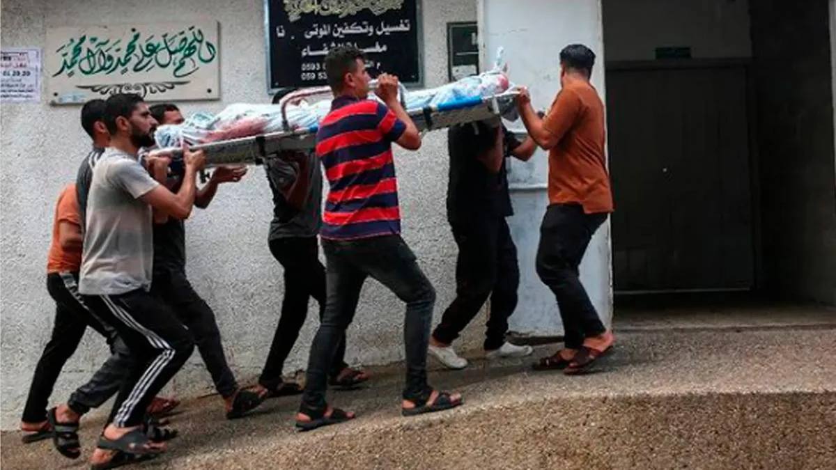 bombardeo en gaza