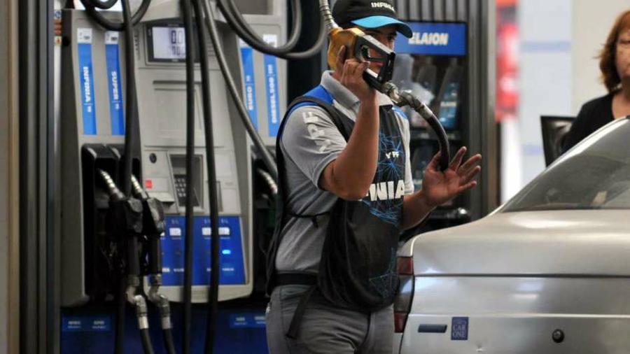 Carga de combustible YPF