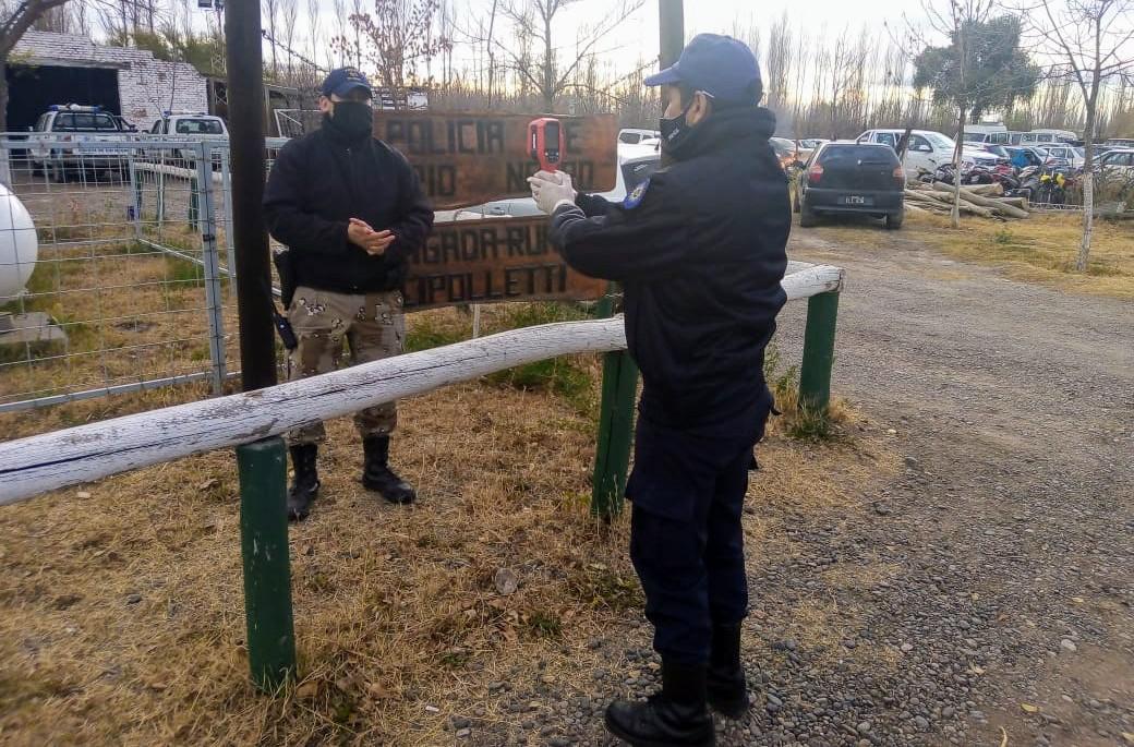 Policia temperatura