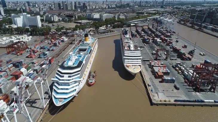 Buenos Aires recibió 16 cruceros con más de 52 mil pasajeros