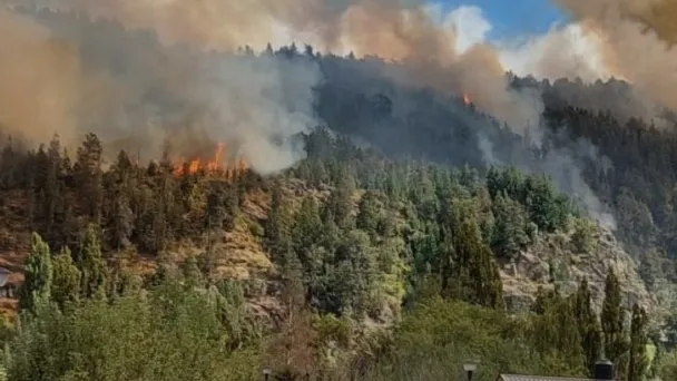 Incendio el bolson