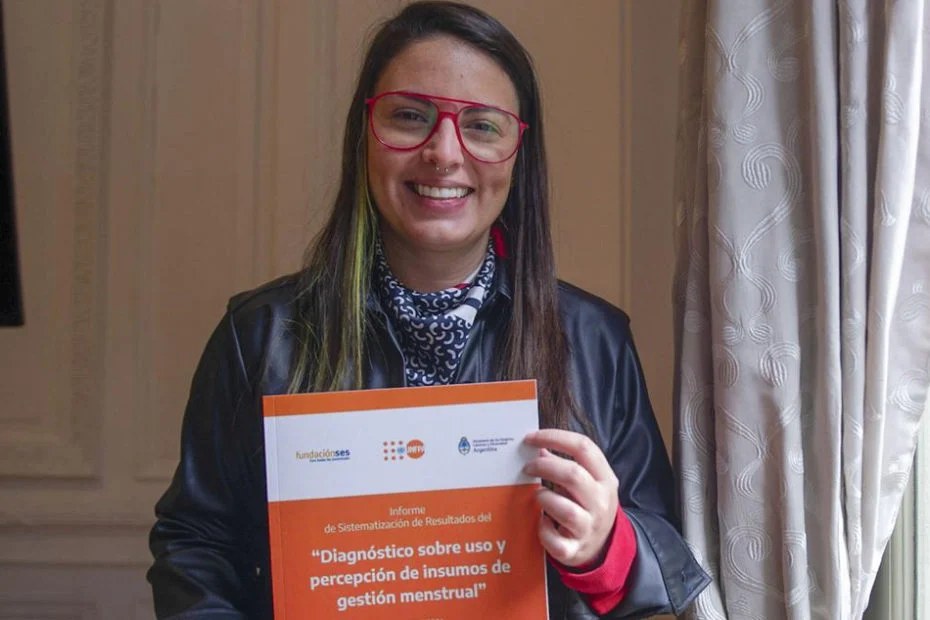 Ayelén Mazzina menstruar