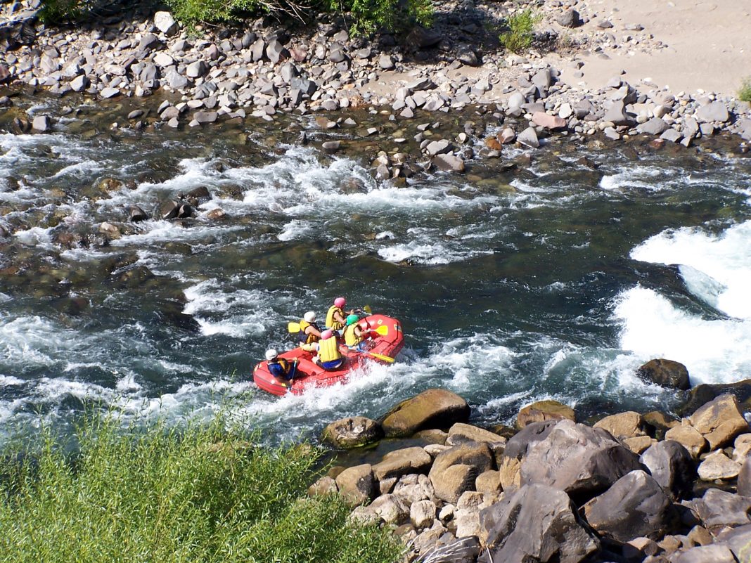 Travesía de rafting