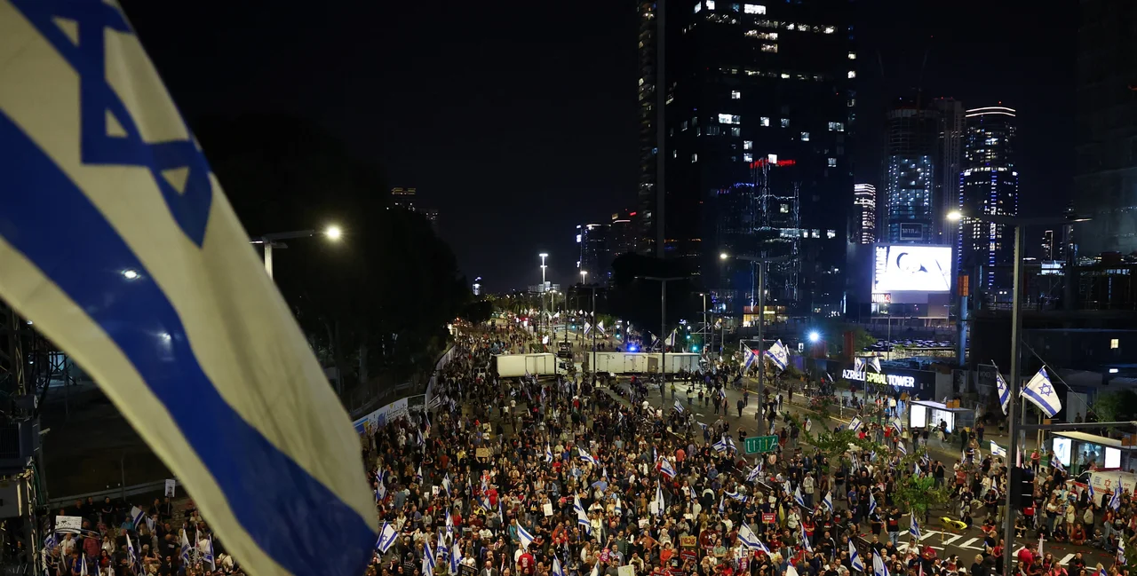 israel manifestacion