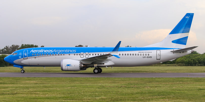 Aerolíneas Argentinas Sumó Un Nuevo Boeing 737 Max A Su Flota De Corto Y Medio Alcance 3026