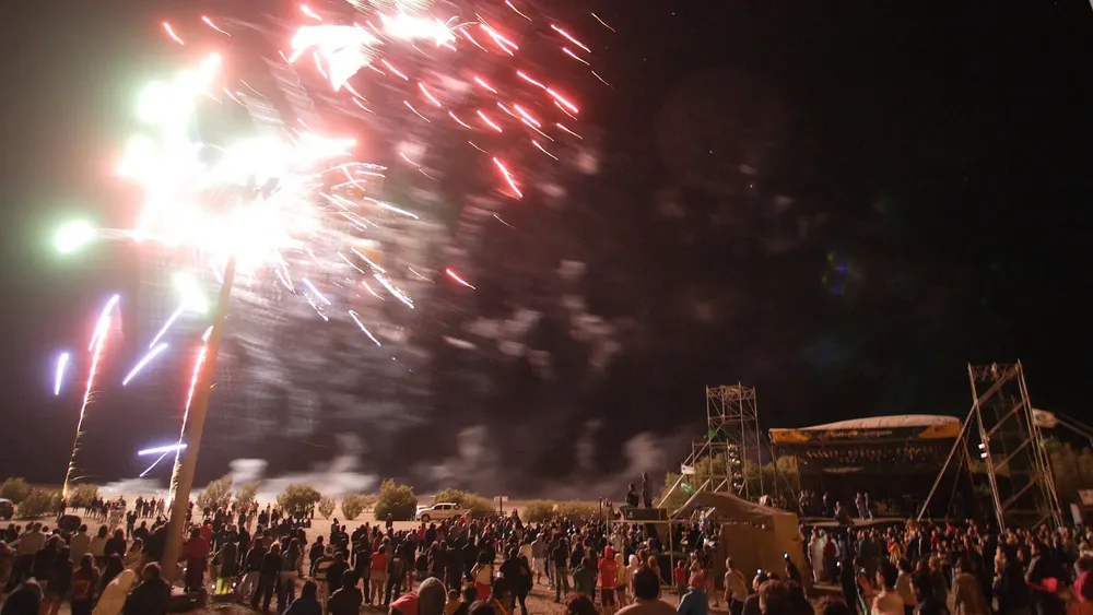 Fiesta del Mar y el Acampante
