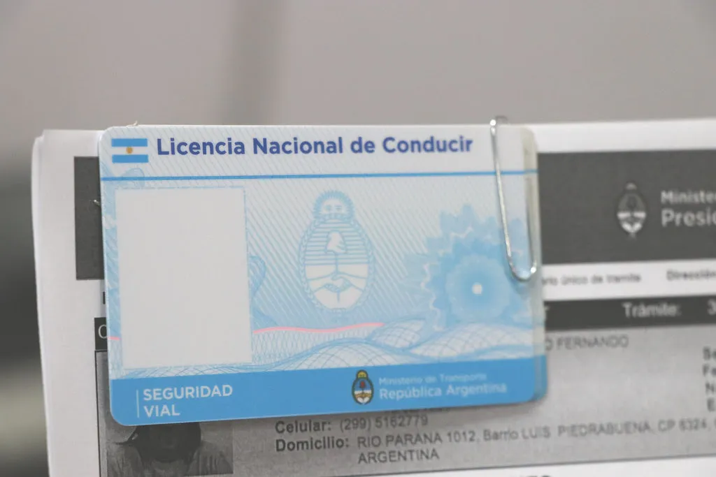 licencia de conducir
