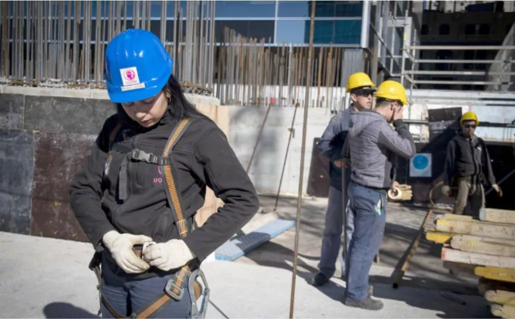 trabajhadora construccion