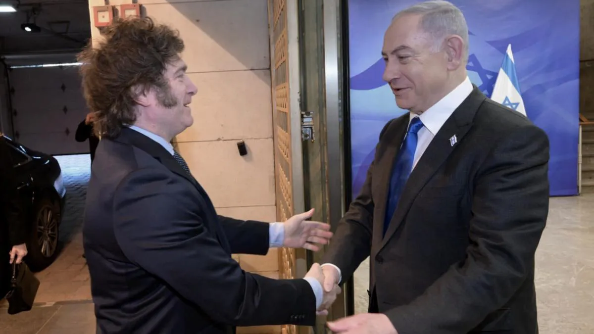 milei Netanyahu
