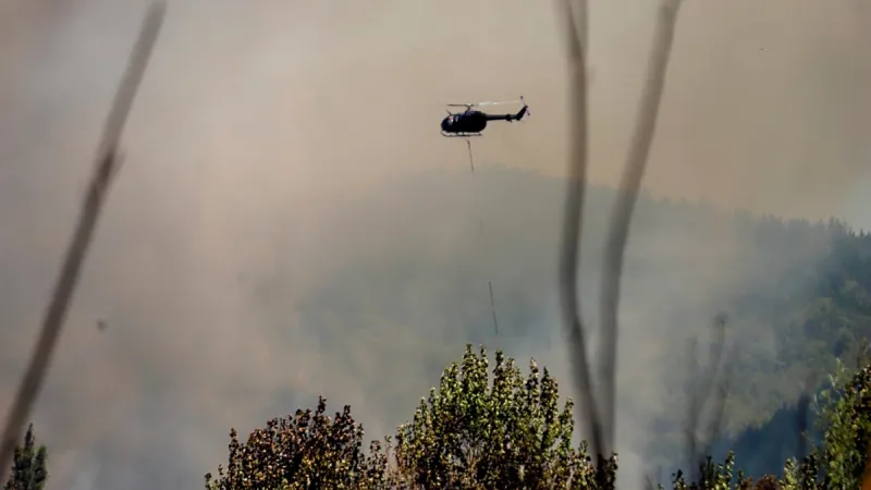 Incendios chile
