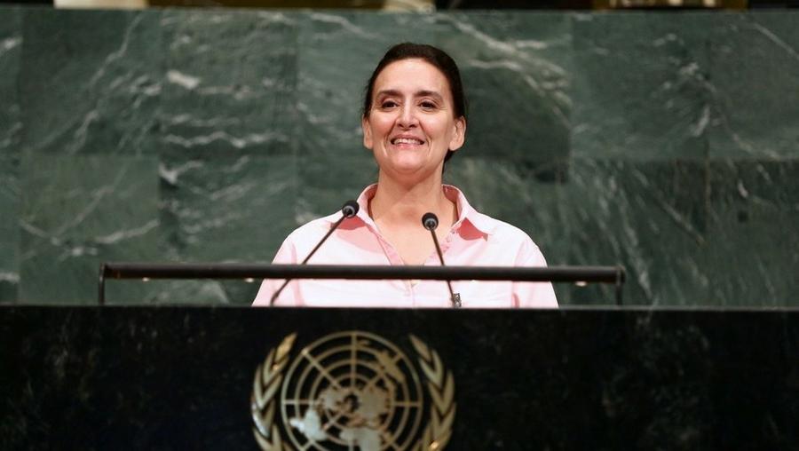 Gabriela Michetti en la ONU